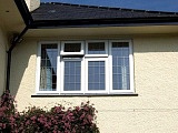 Lead lined uPVC Window